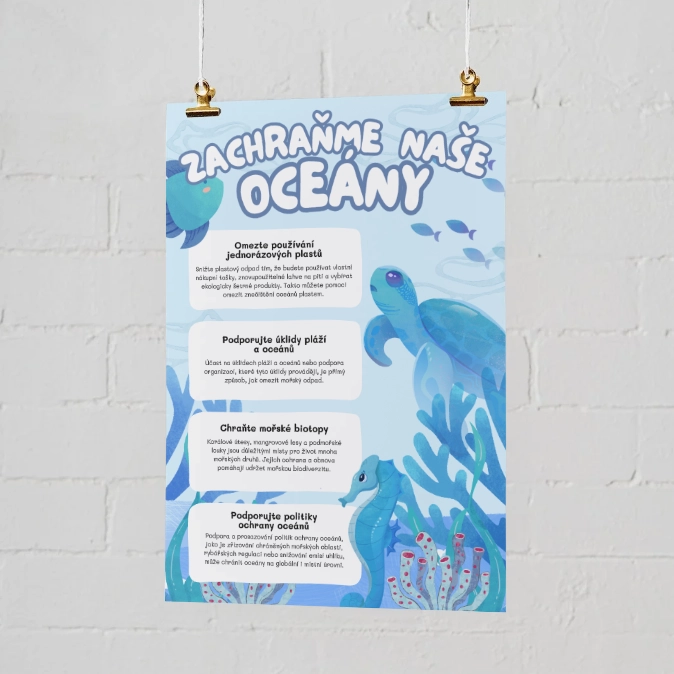 Ukázka projektu Kampaň: Oceány